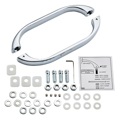 Image of Armitage Shanks Sandringham 21 steel bath hand grips (S1588AA)