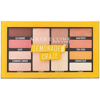 Image of Maybelline New York Eyeshadow Palette Makeup, Lemonade Craze 0.26oz