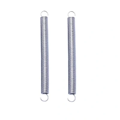 Image of Shuxiang Tension Spring 2 Pieces, 0.4mm Wire Diameter, 4mm Outer 150 200mm Length, Hook Spiral Extension S Shape (Size : 200mm)