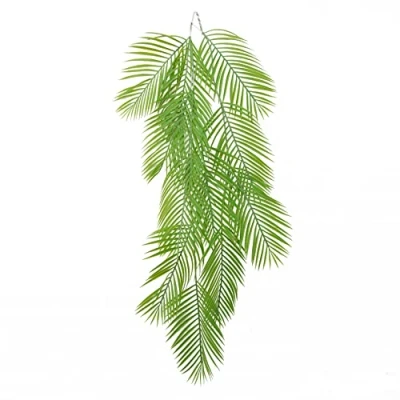 Image of Leaf Design Artificial Hanging Plants,120cm
