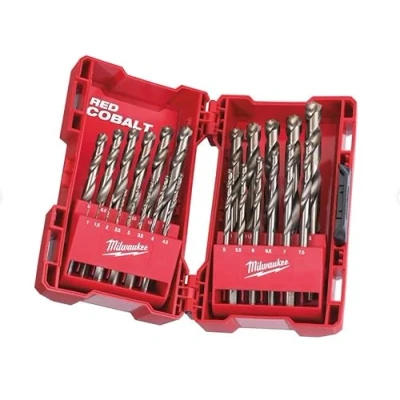 Image of Milwaukee Kit CX Plastic de 25 Brocas HSS G Cobal