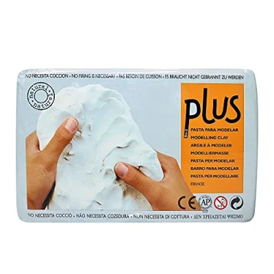 Image of Activa Plus Natural Self Hardening Clay 2.2Lb White, 2.2 Pounds