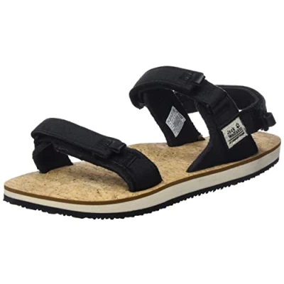 Image of Jack Wolfskin Women&#039;s Ecostride 2 Sandal W, Phantom Cork, 4 UK