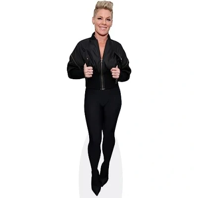 Image of Pink (Black Outfit) Mini Size Cutout