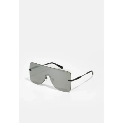 Image of Michael Kors Woman MK1148 LONDON 10056G Sunglasses Metal Grey Squared Normal Mirror