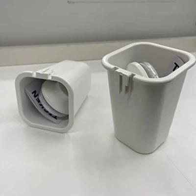 Image of IKEA ASIA TISKEN Toothbrush Holder with Suction Cup White
