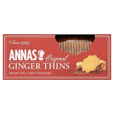 Image of Annas Original Ginger Thins 12 x 150g