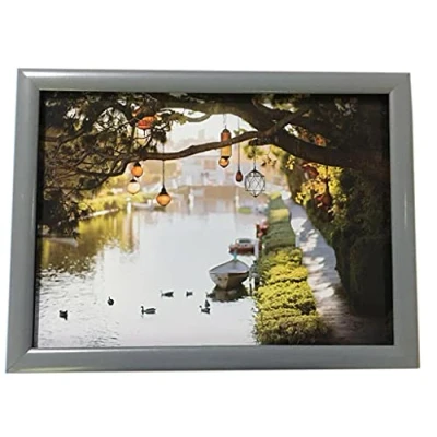 Image of Lake View Cushioned Bean Bag laptray Home Laptop Tray Drinks Food Breakfast Lap
