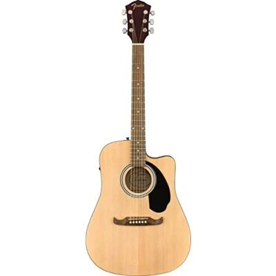 Image of Fender FA,125CE Electro Acoustic Guitar, Natural
