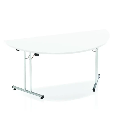 Image of Impulse 1600 Folding Semicircle Table White I000712