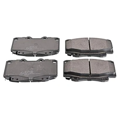 Image of 0446504030, 0446504050, 044650K020, 044650K070, 044650K140 Brake pad set FEBI BILSTEIN 116287 Front Axle with acoustic wear warning