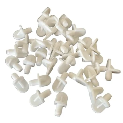 Image of 20 Shelf Supports 5mm Push in (White)