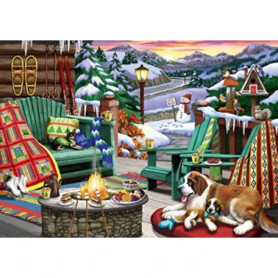 Image of Ravensburger Apres All Day 1000 Piece Jigsaw Puzzle for Adults 17474 Every is Unique, Softclick Technology Means Pieces Fit Together Perfectly