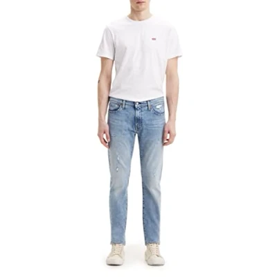 Image of Levi&#039;s Men&#039;s Jeans 511 Slim V5 , Medium Indigo Destructed 33W / 30L