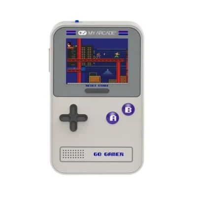 Image of My Arcade Go Gamer Classic Purple: Portable Electronic Game Console with 300 Games, Full Color 2.5&quot; Screen Fun for The Entire Family(DGUN 3910)