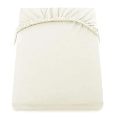 Image of texpot Jersey Fitted Sheet 150 x 200 160 cm Sparkling Wine 100% Cotton Box Spring Sheets