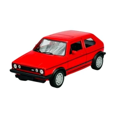 Image of Welly Volkwagen Golf I GTI Rot 3 Türer 1974 1983 ca 1/43 1/36 1/46 Modell Auto
