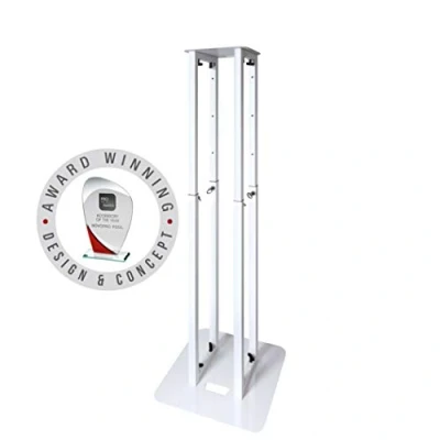 Image of Novopro PS1XL DJ Disco Height Adjustable Lighting Plinth Podium Stand (Single)