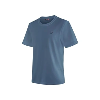 Image of maier sports Walter blue/black (Size: XL) shortsleeve shirt Ensign Blue Size:Large