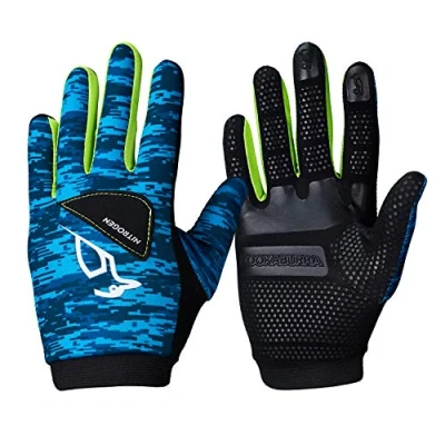 Image of Kookaburra Nitrogen Gloves (Pair) Digital Turquoise, Medium