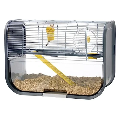 Image of Savic Geneva Modern Hamster Cage Grey
