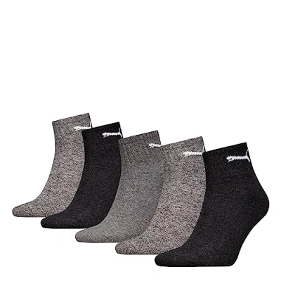 Image of PUMA Unisex Clssc Sock, Anthraci/l Mel Grey/m Grey, 3 5 UK