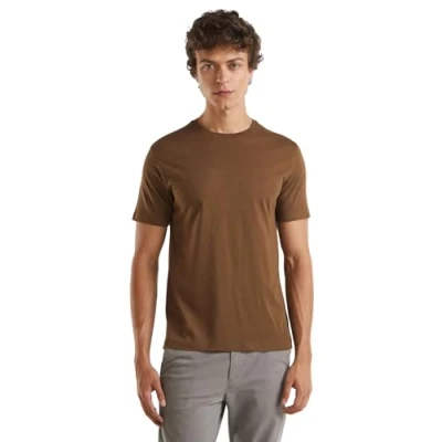 Image of United Colors of Benetton Men&#039;s 3u53j1f15 t Shirt, Brown, L