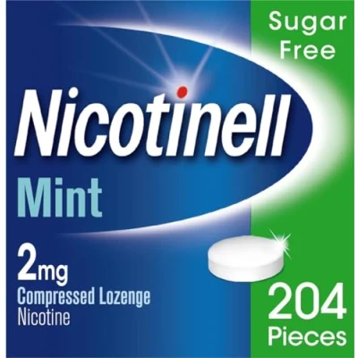 Image of Nicotinell Lozenge Stop Smoking Aid 2 mg Mint 204 Pieces