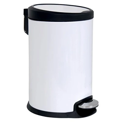 Image of MSV Pedal bin Soft Close 20L in White, 20 Litre