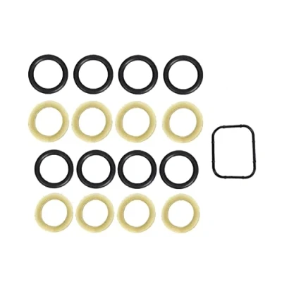 Image of Intake Manifold O Ring Gaskets Set For VOLVO C30 S40 II S80 V50 V70 III 1.6 D (2005 2012) 31319499, 0348.S5, 3M5Q6C653AA AUTORCE