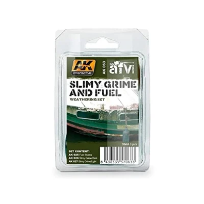 Image of AK Interactive Slimy Grime and Fuel Set # AK063