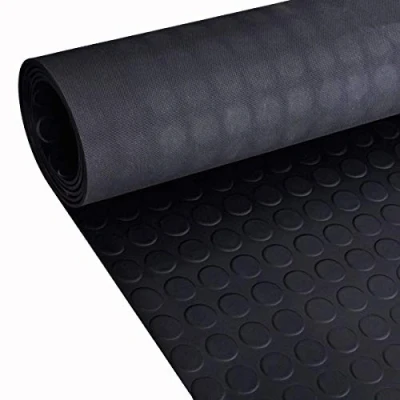 Image of 3m x 1m Coin Rubber Garage Flooring Matting 3mm Thick Floor Roll