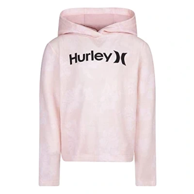 Image of Hurley Girl&#039;s Hrlg Super Soft Hoodie, Pink Sand, 13 años