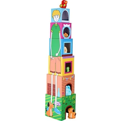 Image of Small Foot 10044 Building Blocks with Animal Figures