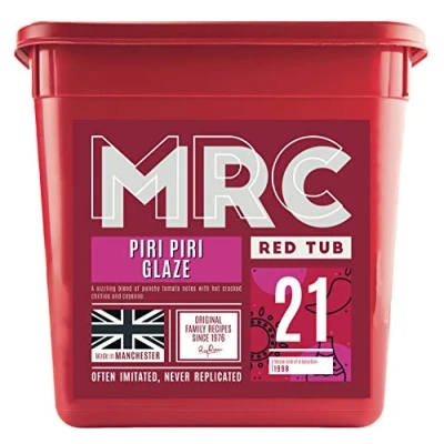 Image of MRC Peri Seasoning Glaze 2.5kg Marinade &amp; Rub Ideal for Chicken Thighs, Pork Vegetables Piri Spice with Tomato Sauce, Chilli Cayenne