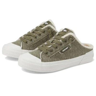 Image of Rocket Dog Women&#039;s Cheery Plush Foam Comfort Sneaker, Mule Olive, 4 UK