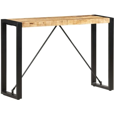 Image of vidaXL Console Table 110x35x76 cm Solid Mango Wood