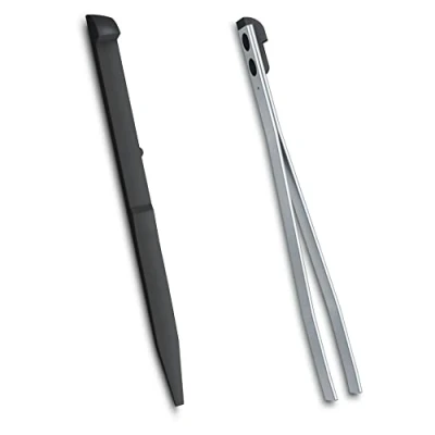 Image of Victorinox Black toothpick + tweezers spares for LARGE 91mm swiss army knife