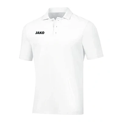 Image of JAKO Base Polos Men&#039;s White, Small
