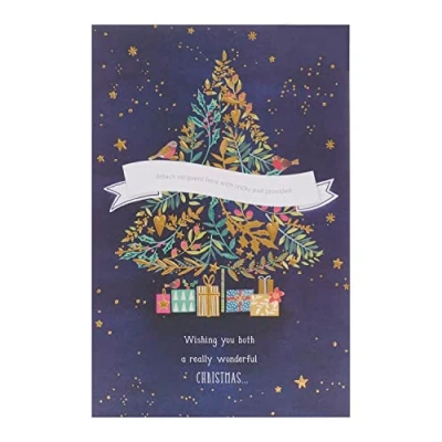 Image of Brother &amp; ... Multi Caption Christmas Greeting Card With Stick On Captions