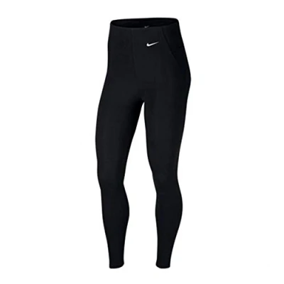 Image of Nike Women Sculpture Victory Training Tights Black/White, X Large