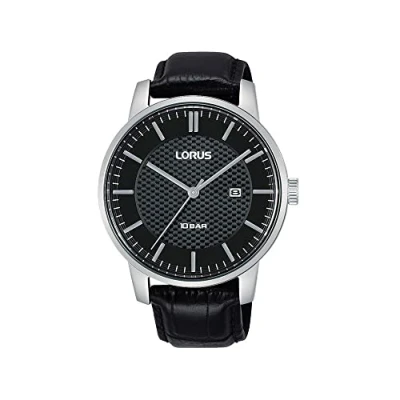 Image of Lorus Unisex&#039;s Analog Digital Quartz Watch with Leather Strap RH981NX9