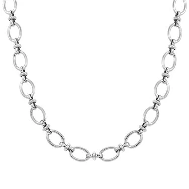 Image of Nomination Affinity Silver Steel Necklace