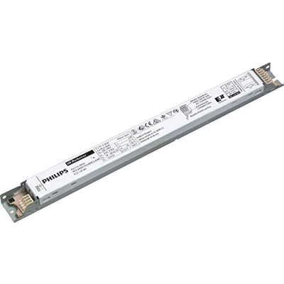 Image of PHILIPS Electronic Ballast EVG HF P 2X 80 Watt TL5 and PL L III W, White/Black/Grey