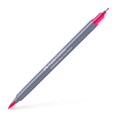 Image of Faber Castell Creative Studio Goldfaber Aqua Dual Marker, Pink, Single For Art, Craft, Drawing, Sketching, Home, School, University, Colouring
