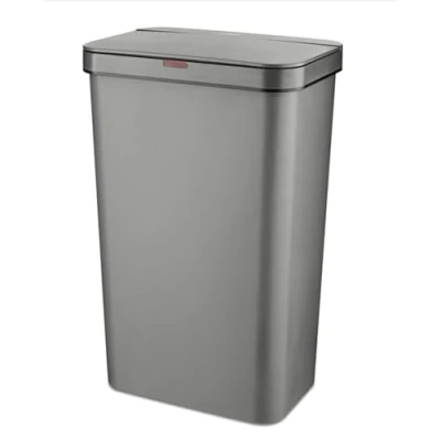 Image of Tower T838005G Rectangular Sensor Bin 50 Litre Grey