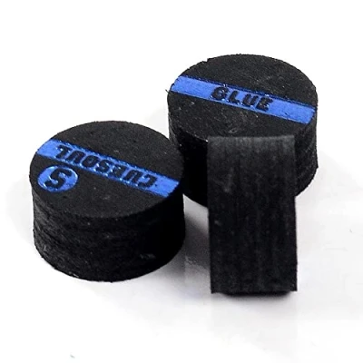 Image of CUESOUL 3 Pieces 10mm 6 Layer Pigskin Snooker Cue Tip