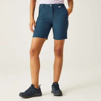 Image of Regatta Women&#039;s Chaska II Walking Shorts Dark Denim Size 20