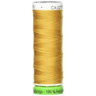 Image of Gutermann 723860 968 Sew All 100% Recycled Polyester Thread 100mtr, Jeans Gold, OSFA