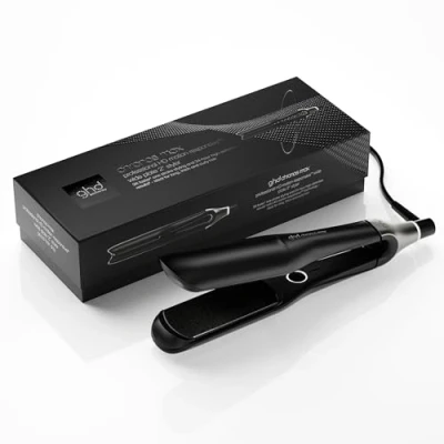 Image of ghd Chronos Max Wide Plate Hair Straightener Black